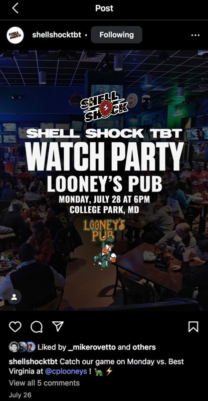 Watch party promotion